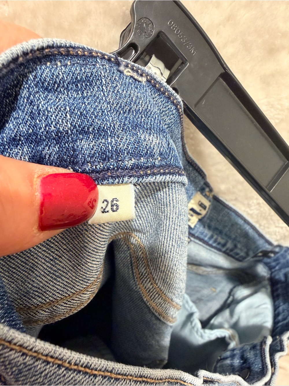 Citizens of Humanity Premium Vintage Bootcut Jeans 26 Made USA Distressed - Picture 14 of 15